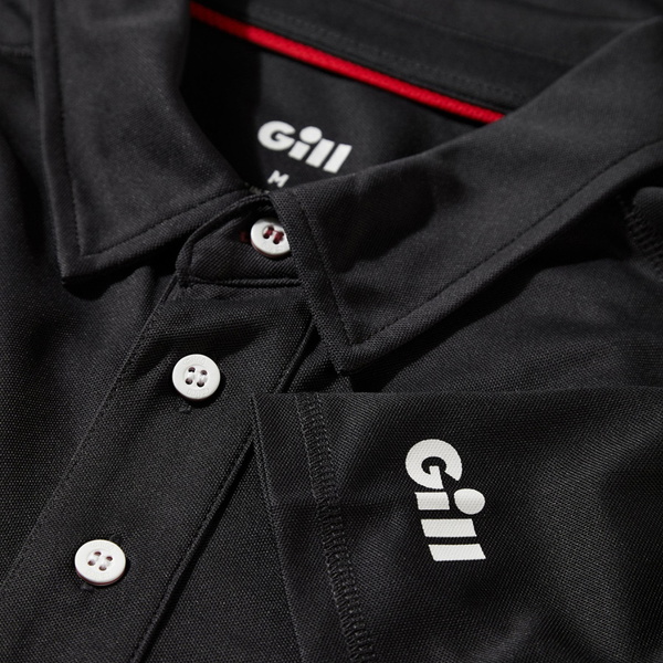 2026 Gill Mens UV Tec Polo Top UV008 - Black